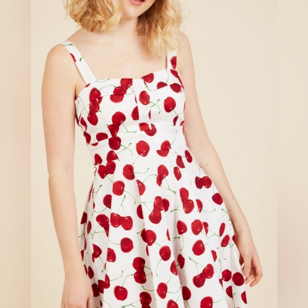 Ixia Cherry Print Dress View 3